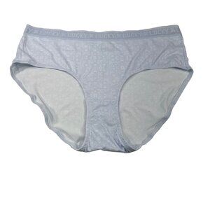 Lucky Brand Women's Size 1X Panty Brief Hi Cut Floral Blue  New Without Tags